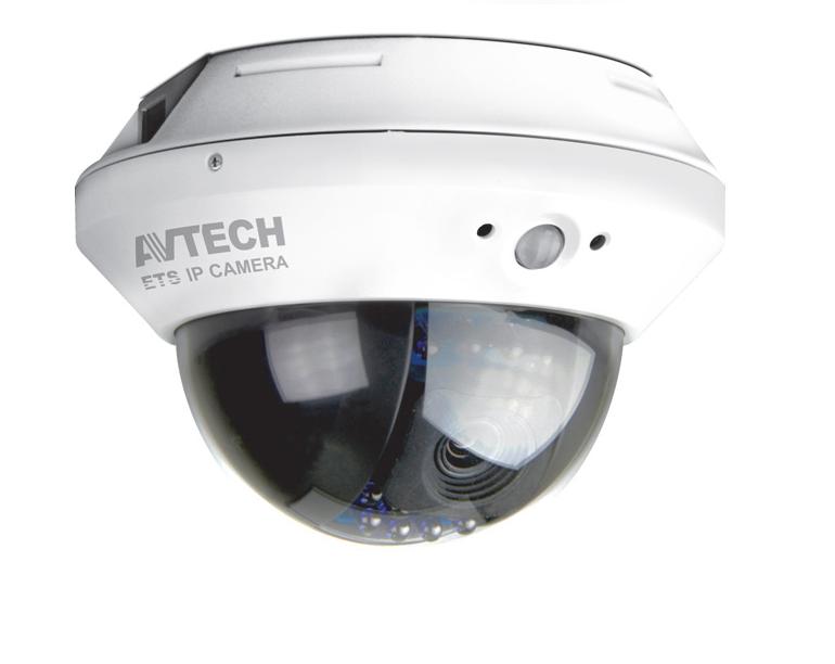 1.3 Megapixel indoor IR dome Camera with POE (power over Ethernet) support ONVIF standard built-in PIR sensor,  12 IR led IR range 10M.
